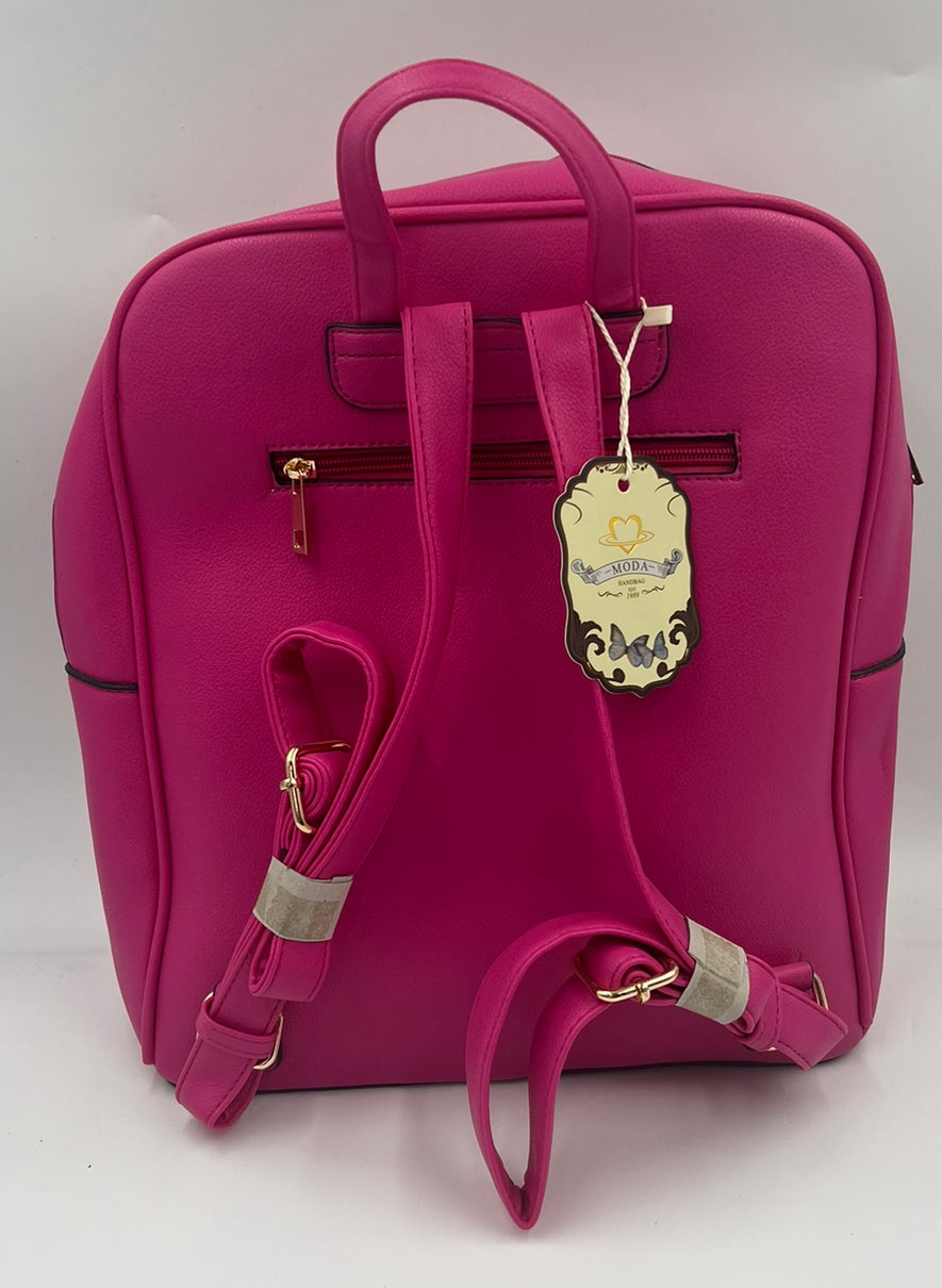 Large Quilted Rucksack with laptop pouch inside