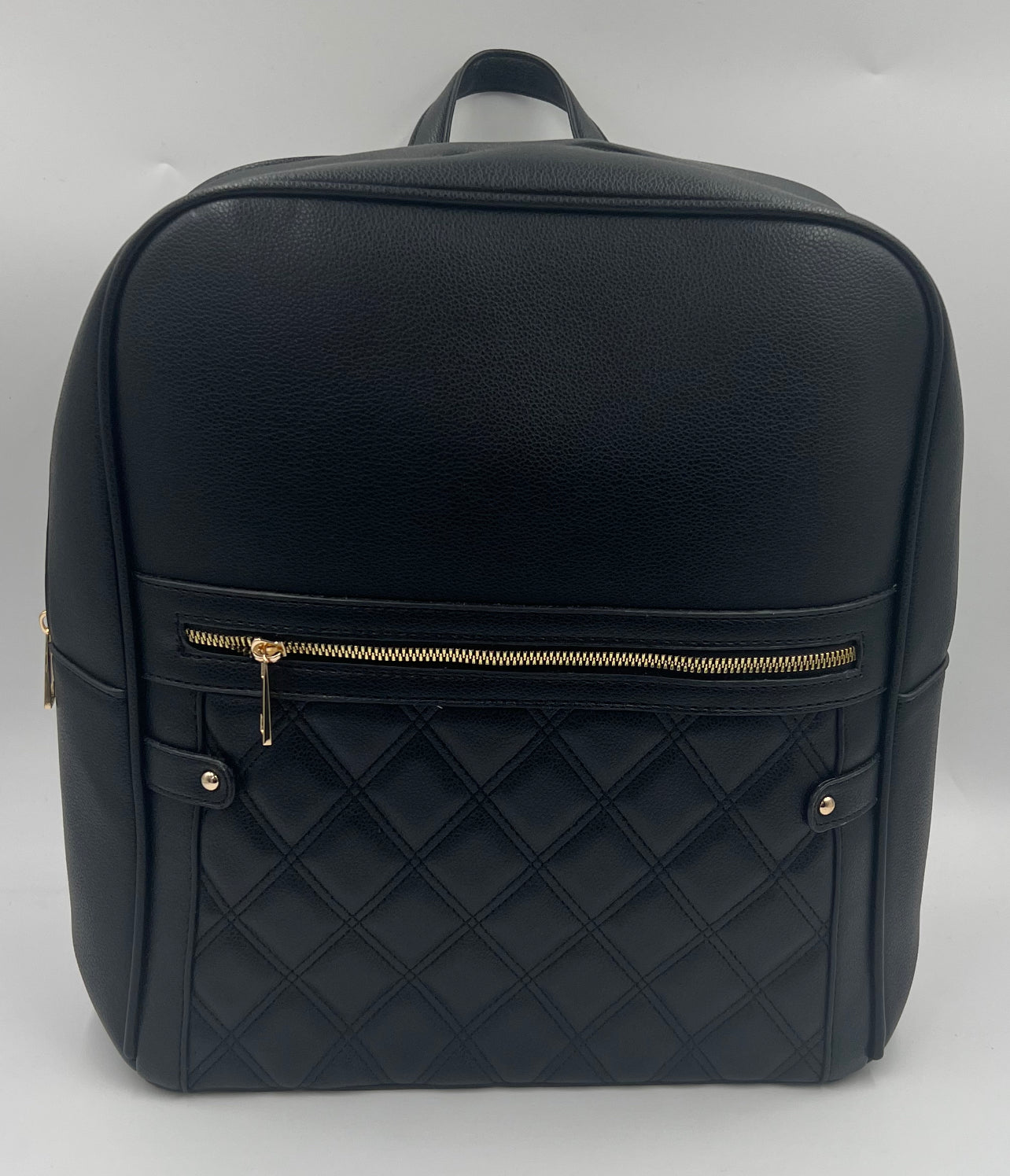 Large Quilted Rucksack with laptop pouch inside