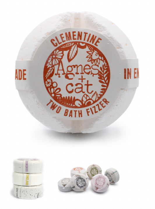 Clementine double bath fizzer