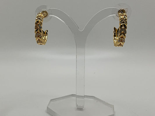Valentina Gold Hoop Earrings