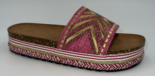Pink boho x sliders