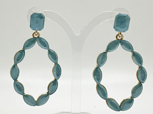 Bailey Mint Droplet Earrings