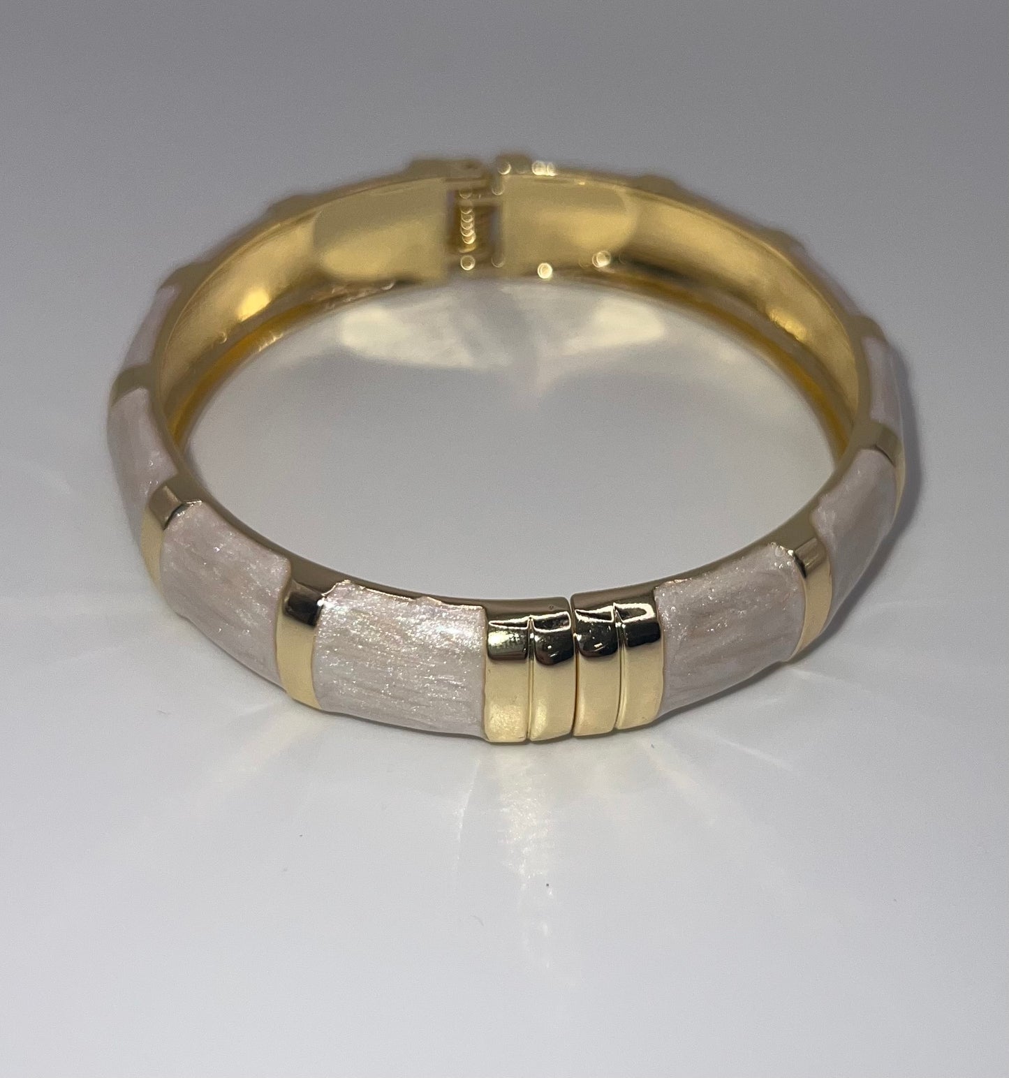Missy bracelet thick - pearl