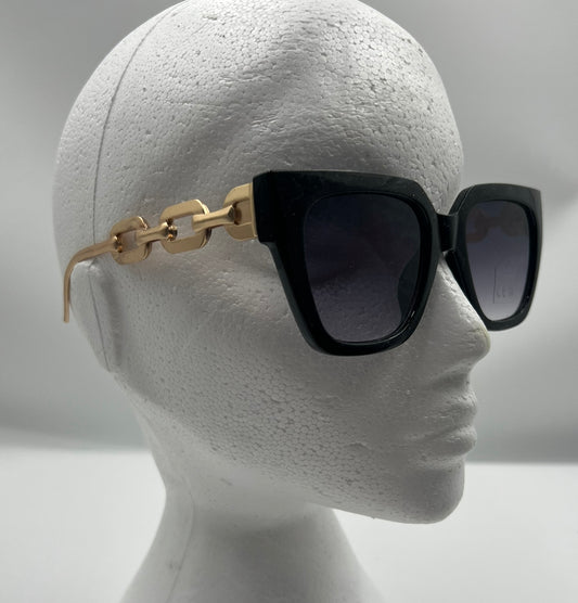 Molly Sunglasses Black & gold
