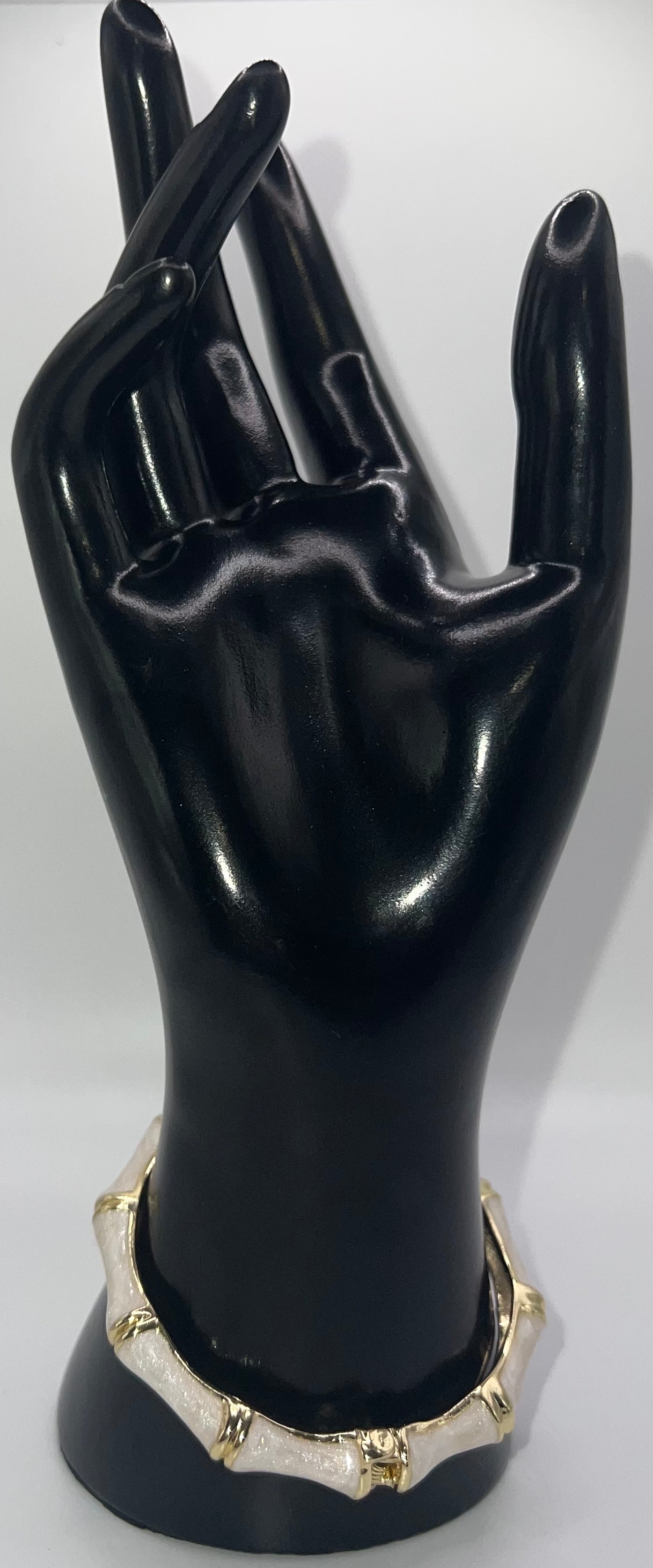 Missy bracelet - black and white