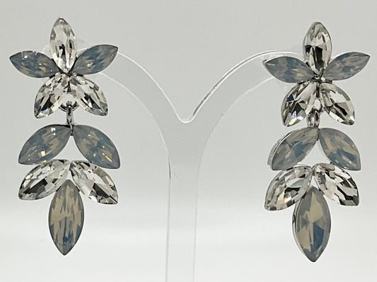 Rena Silver Mix Droplet Earrings