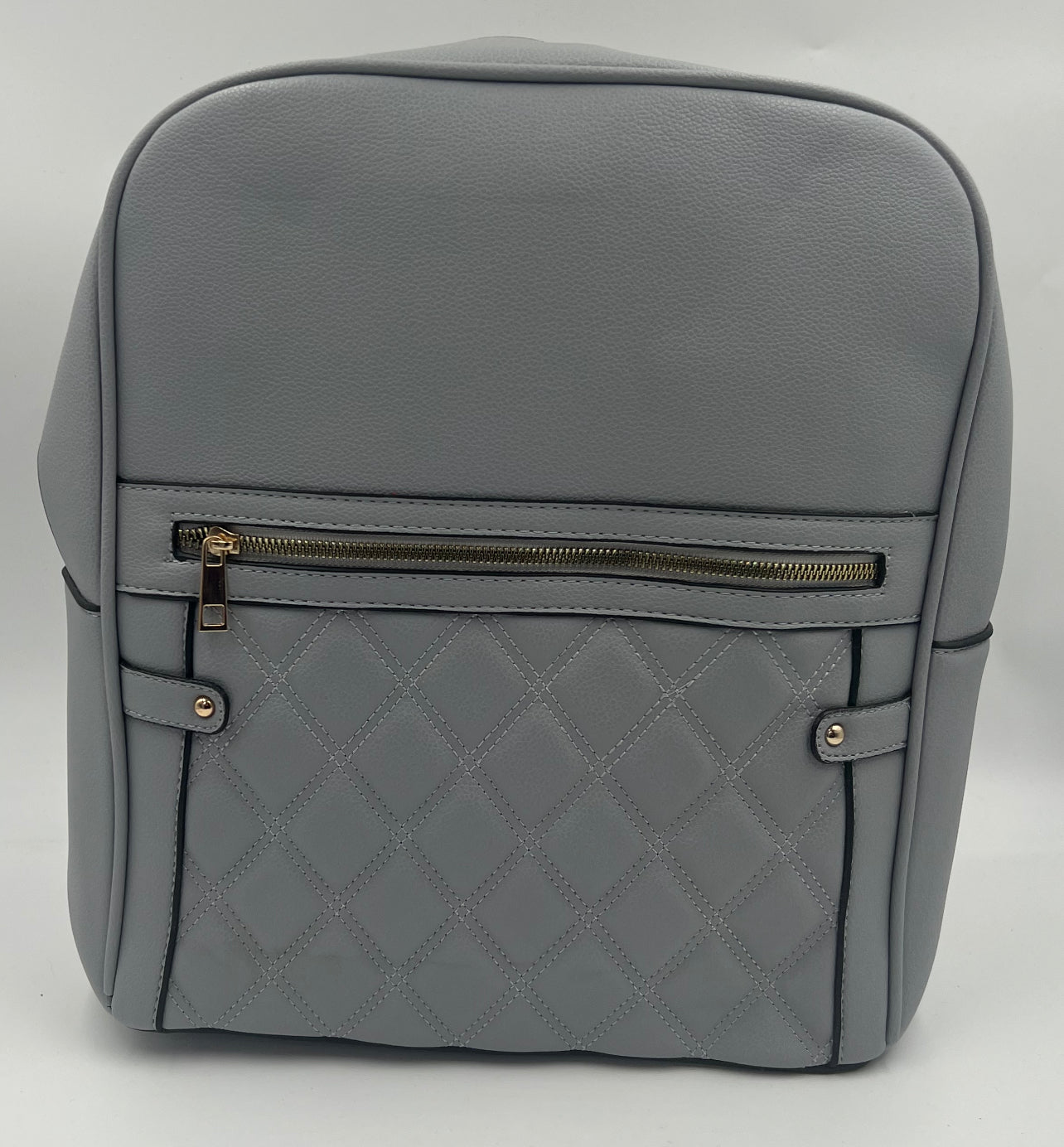 Large Quilted Rucksack with laptop pouch inside