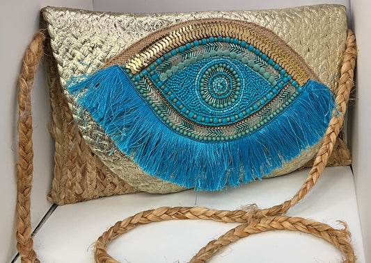 Luxury Evil Eye large crossbody bags