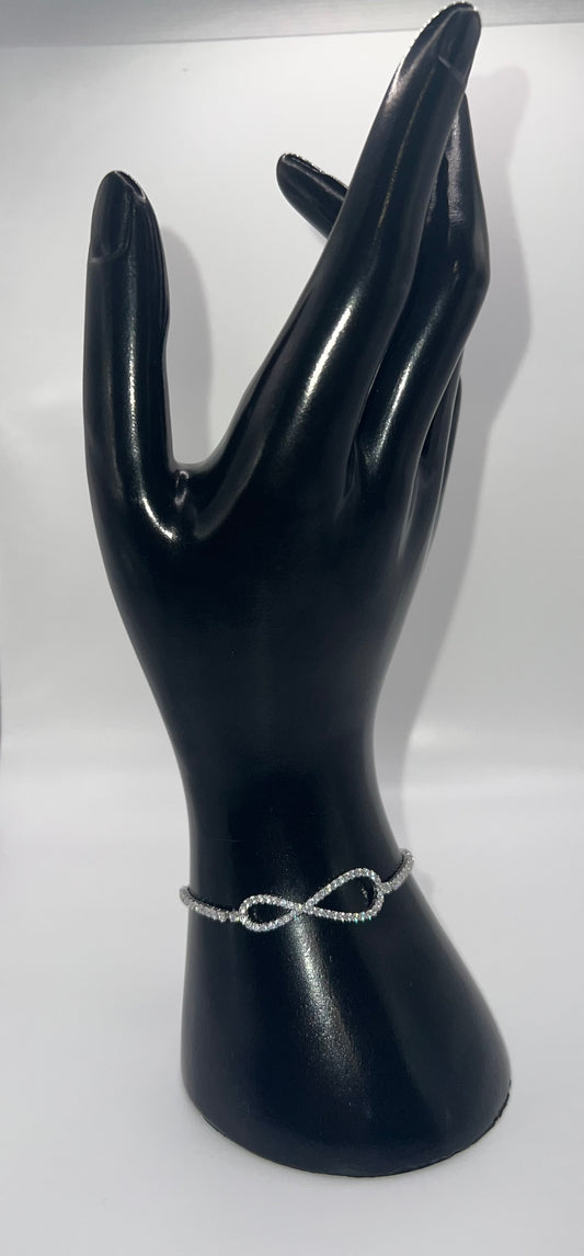 Infinity bracelet - silver