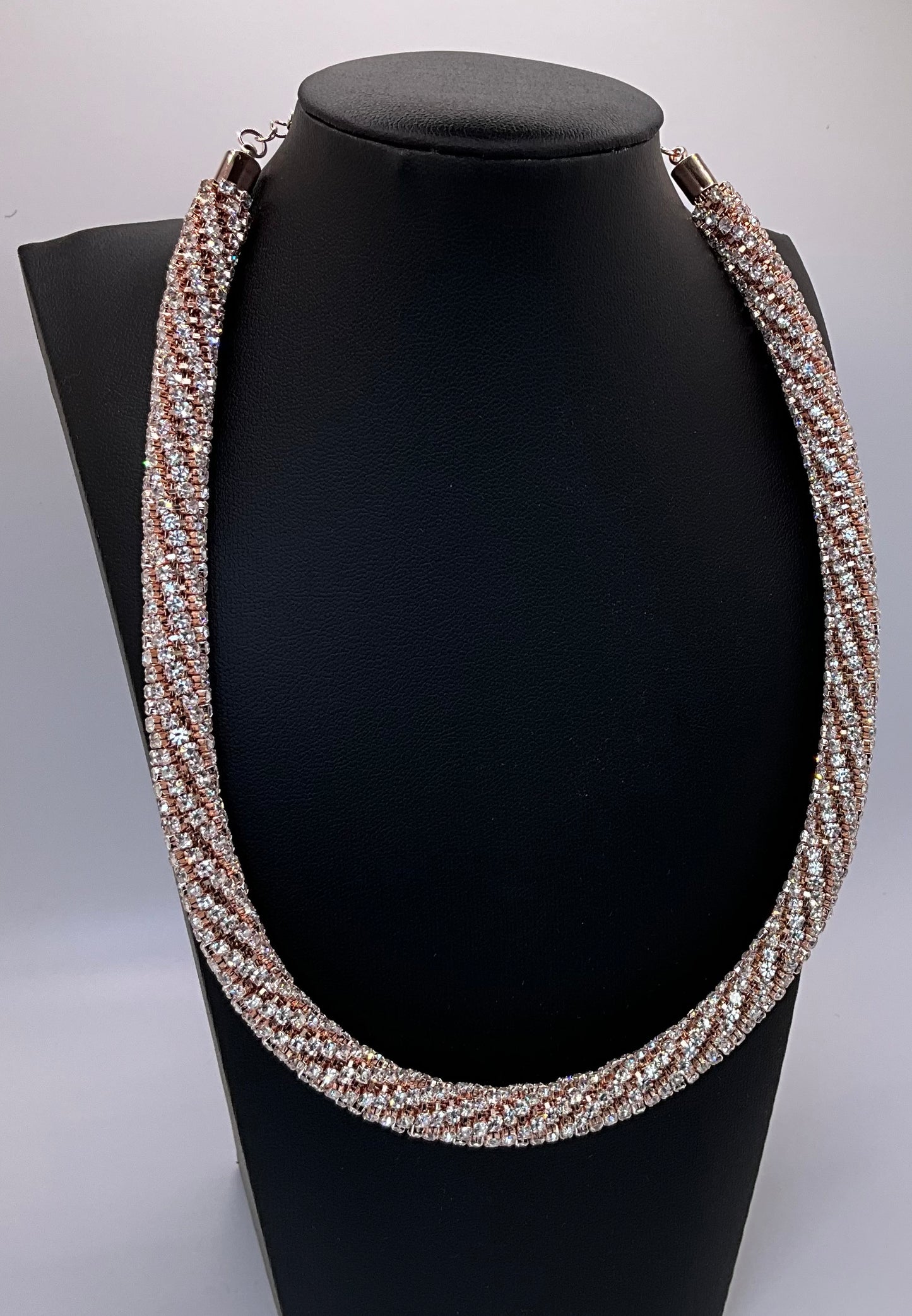 Twist Diamanté Jewellery