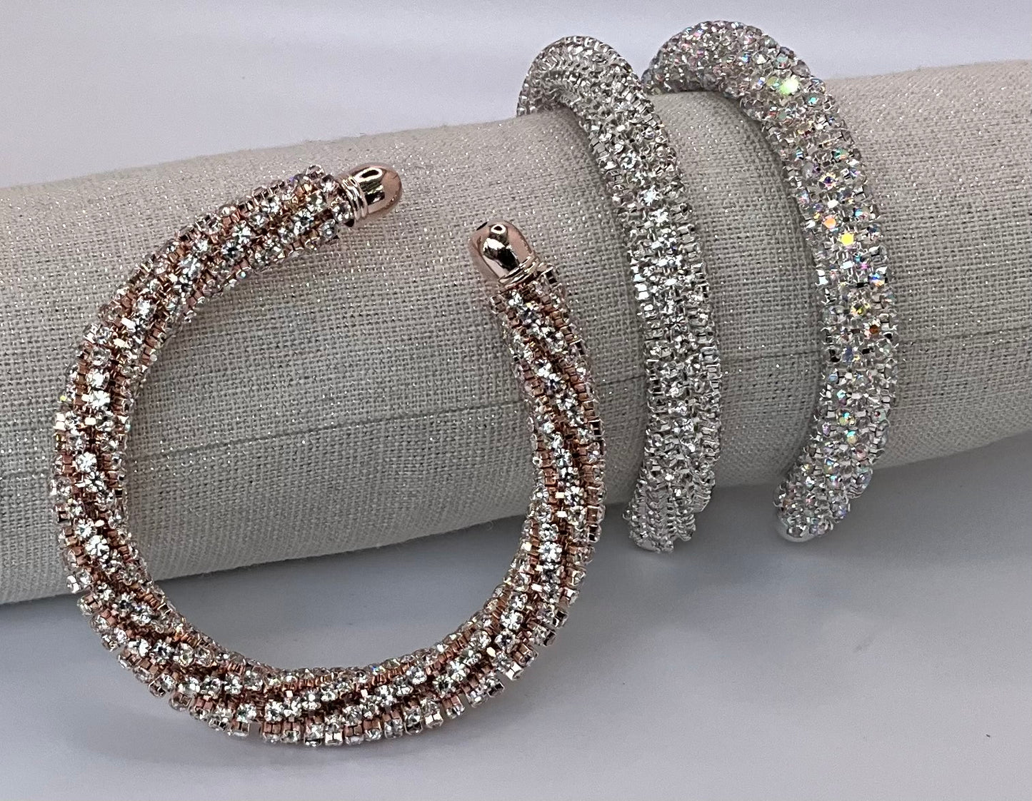 Twist Diamanté Jewellery