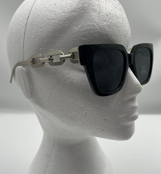 Molly Sunglasses Black & Silver