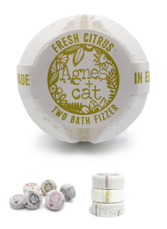 Fresh Citrus double bath fizzer