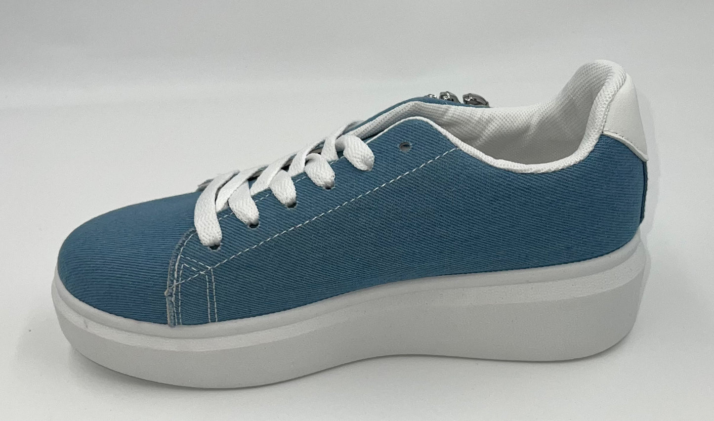 Denim trainers