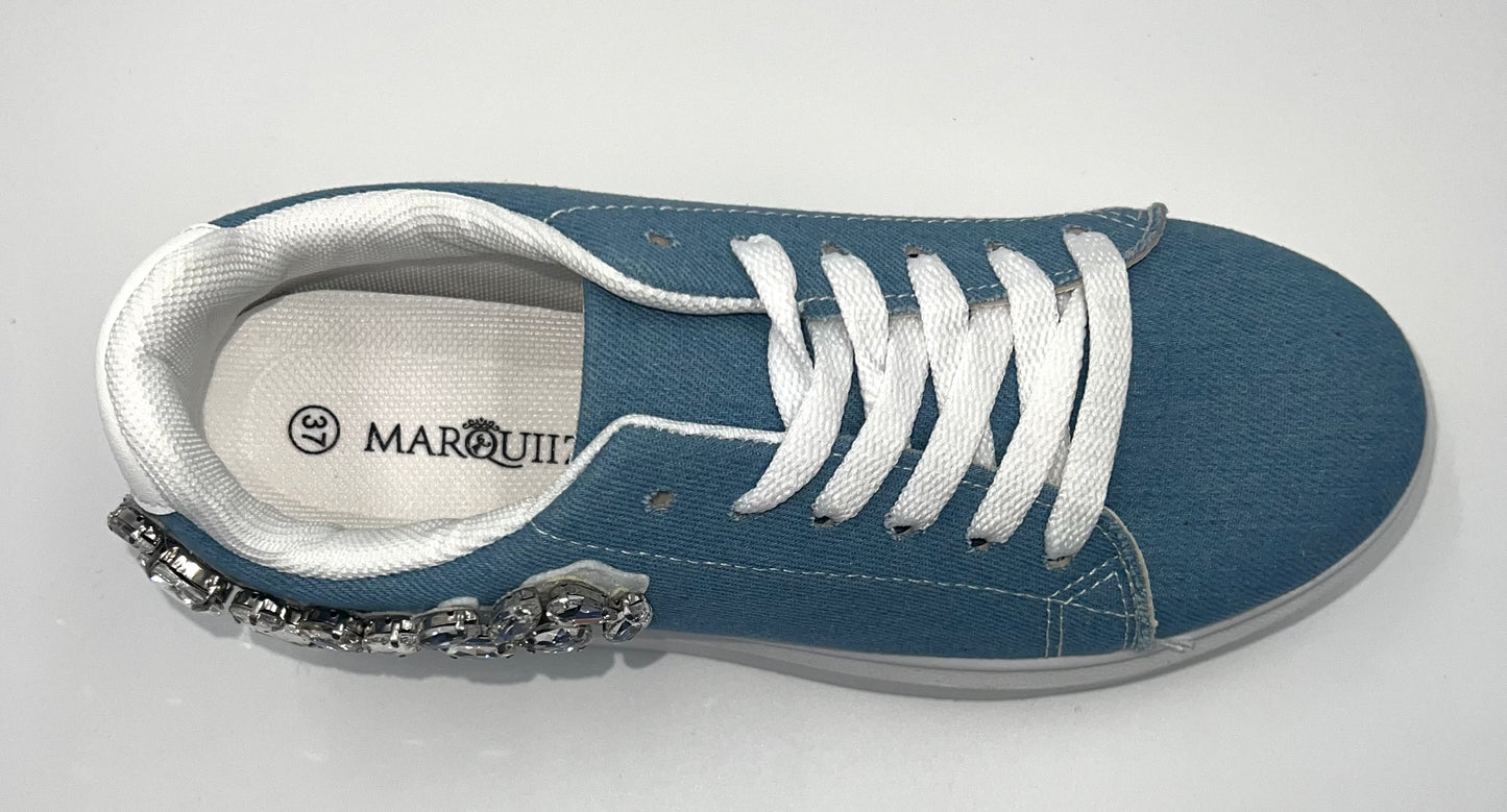 Denim trainers